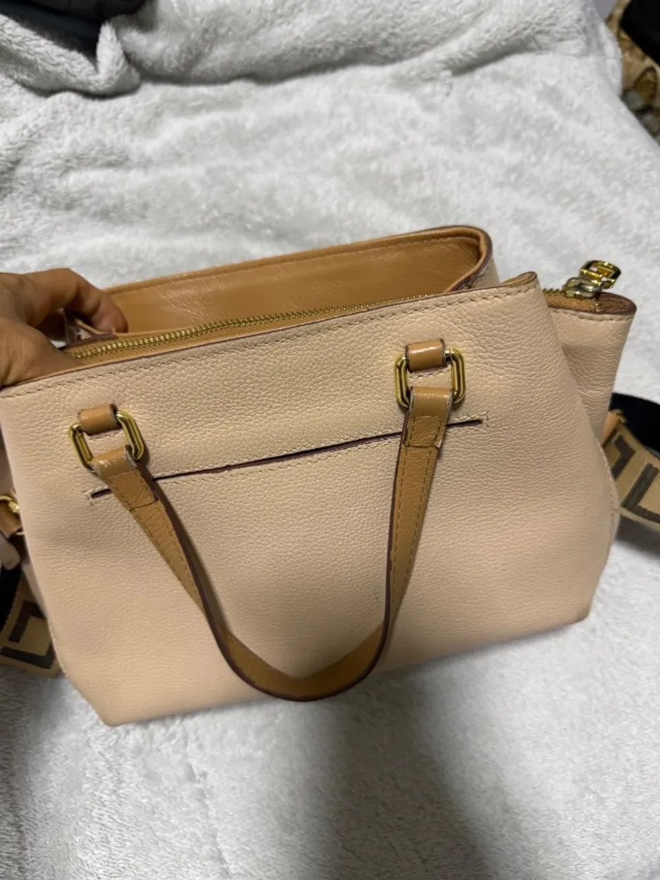 Bolsa Luz da Lua Couro Legítimo  - Foto 2