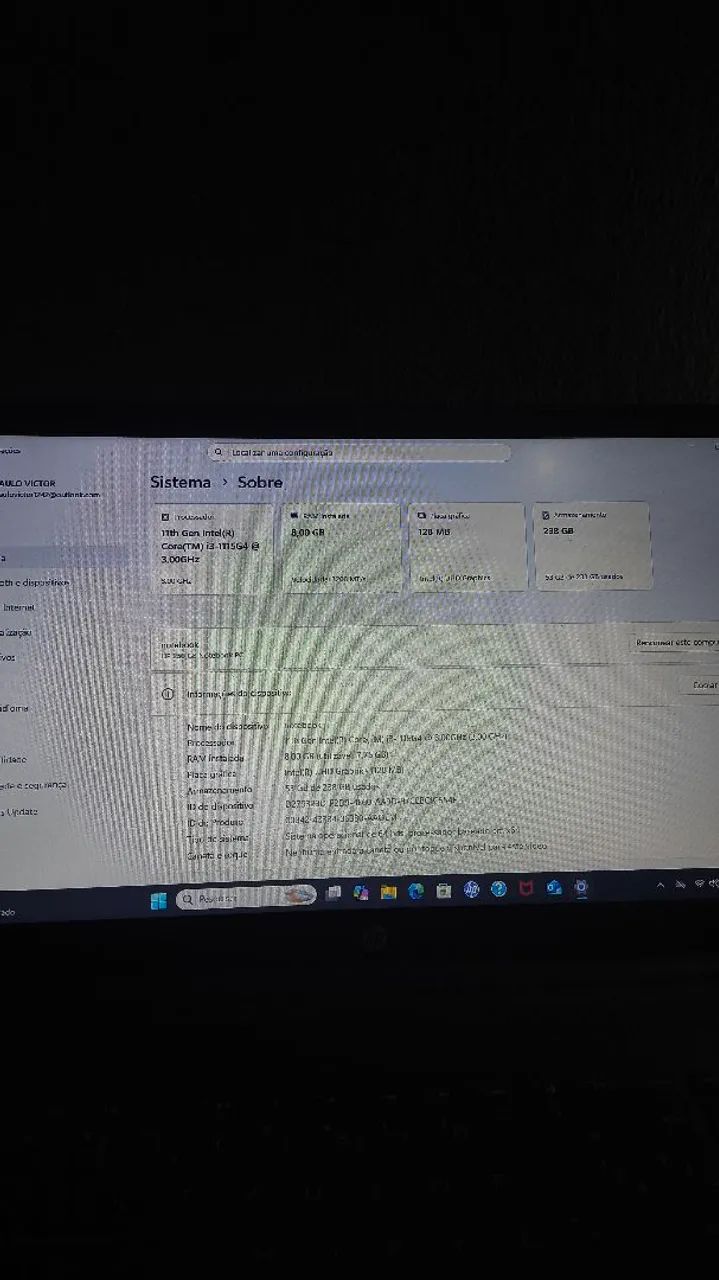 Notebook i3 HP 250 G8  - Foto 4