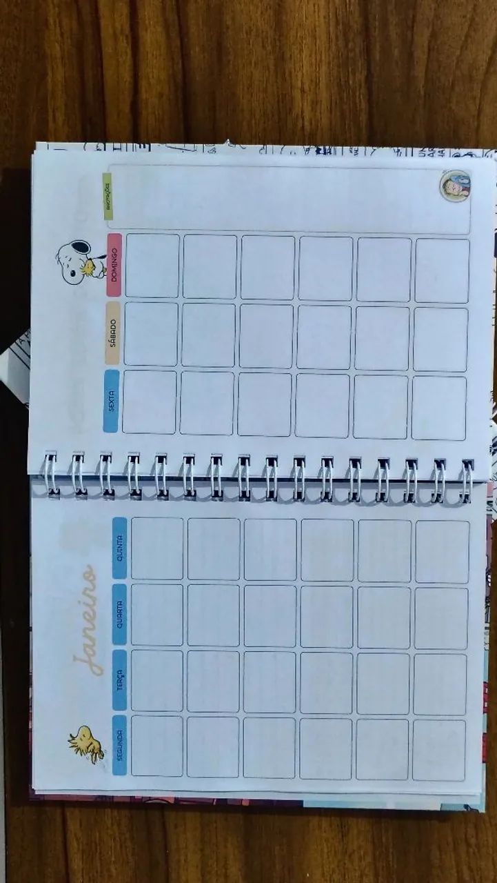 Planner Permanente Snoopy A5 - Foto 5