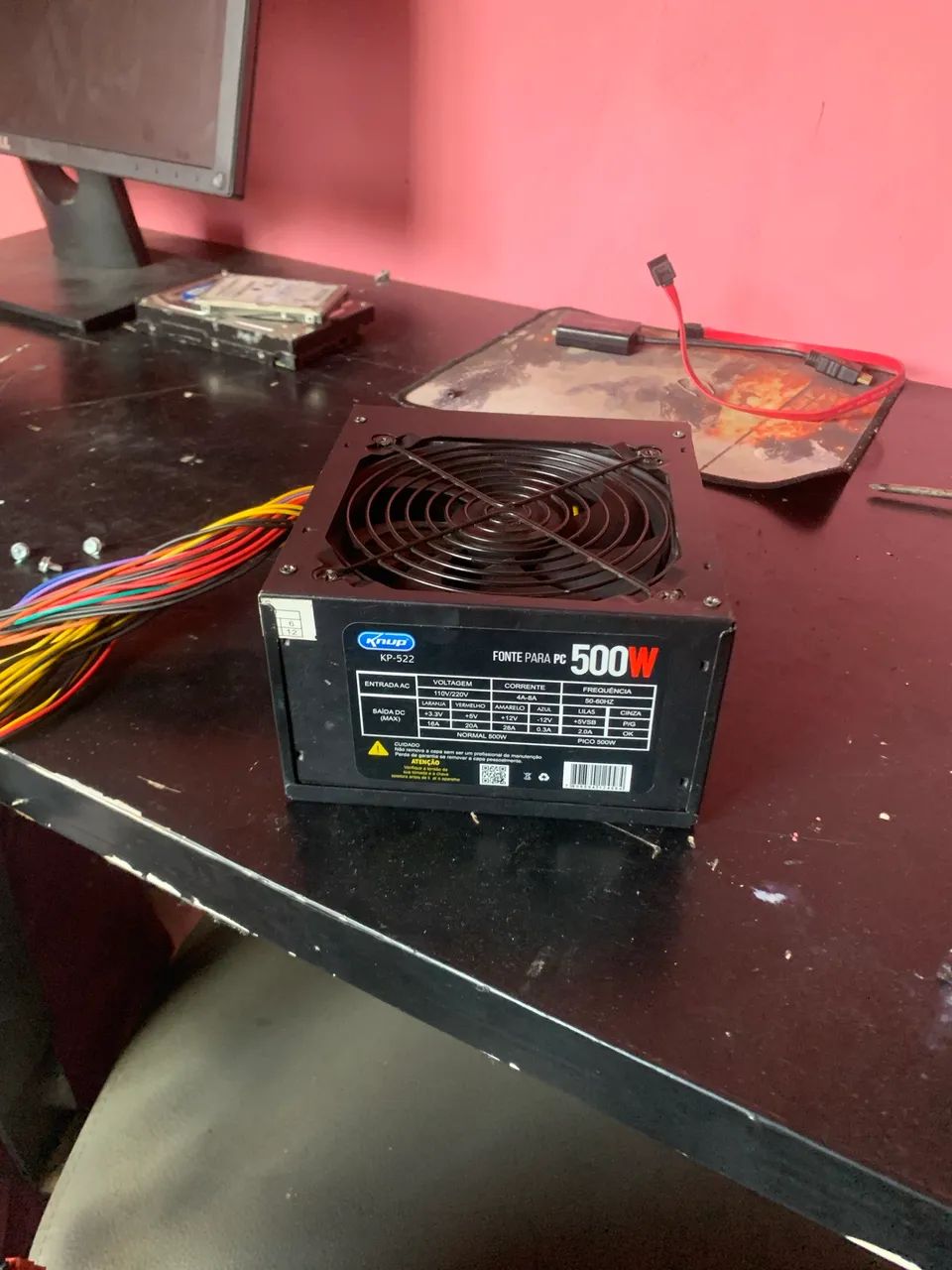 Fonte gamer 500w - Foto 2
