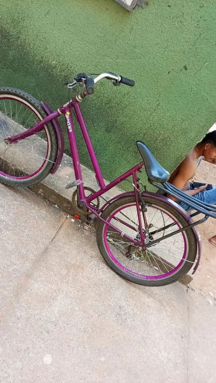 Bicicleta aro 24 com marcha - Foto 3