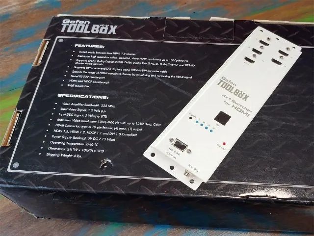 Gefen Toolbox Hdmi Switcher 4x1 - Foto 2