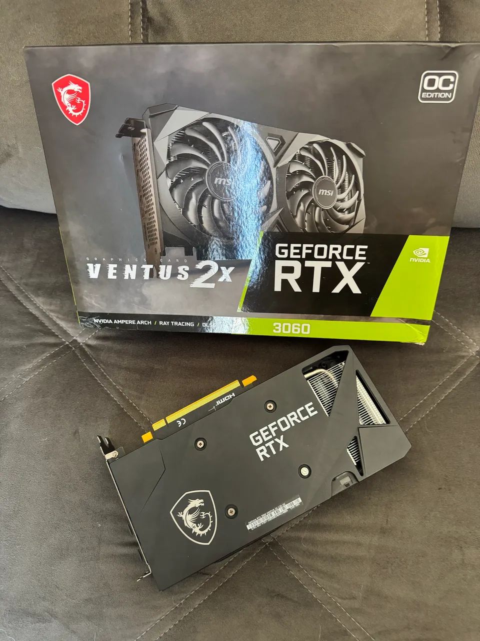 RTX 3060 MSI VENTUS 2X 12GB  - Foto 2