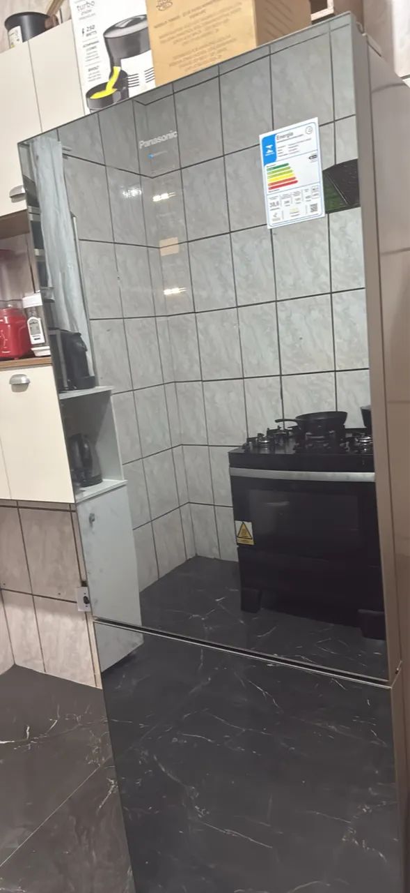Vendo geladeira espelhada  - Foto 3