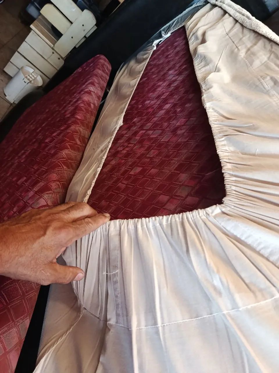 Sofá cama antiga