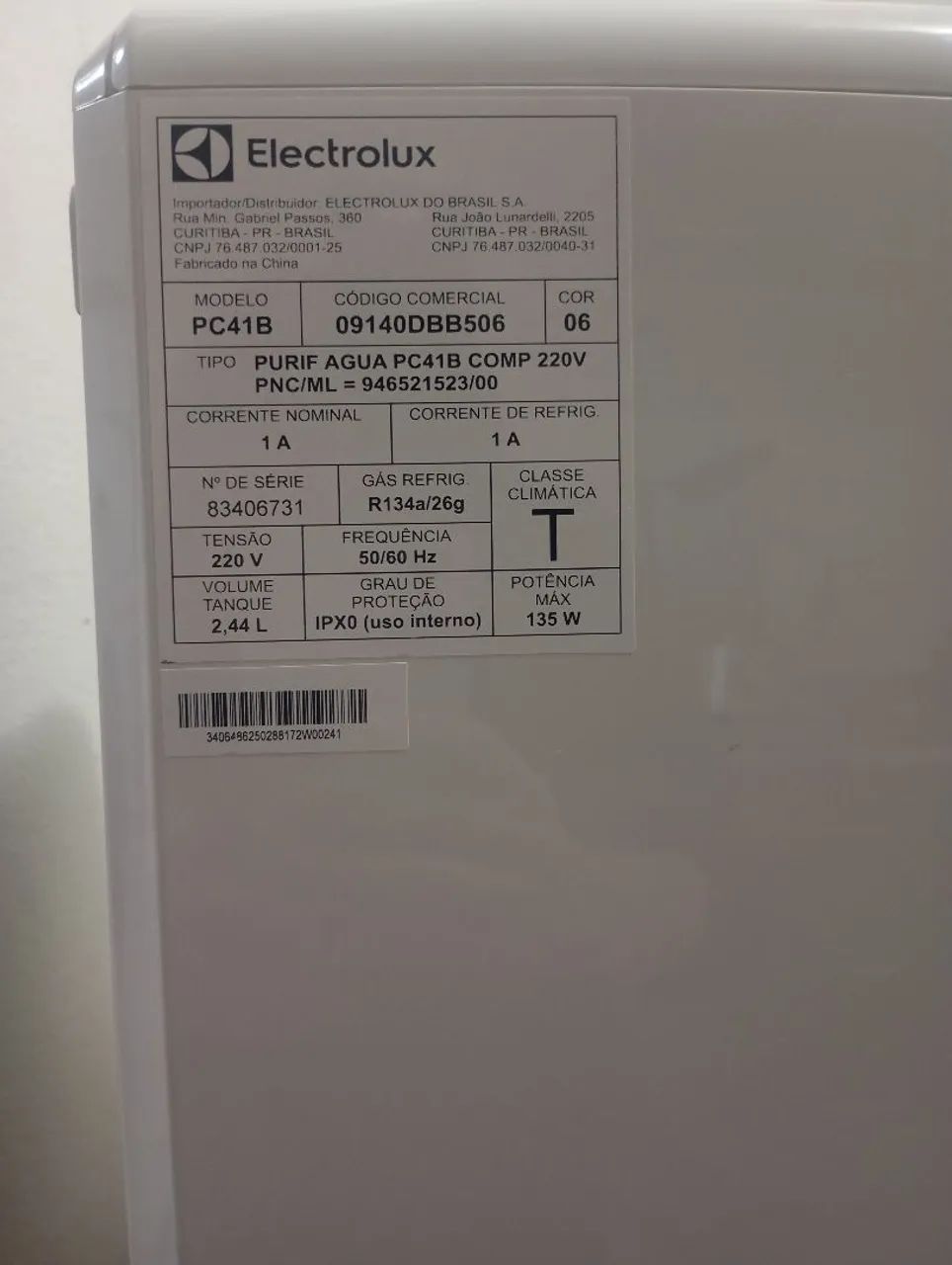 Filtro água Electrolux  - Foto 3