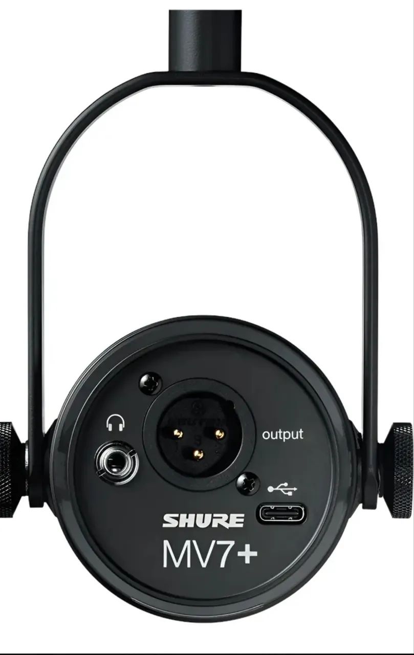 Microfone Shure MV7 Plus Profissional  - Foto 2