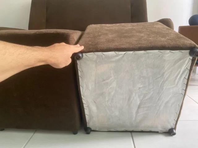 Sofá com puff - Foto 4