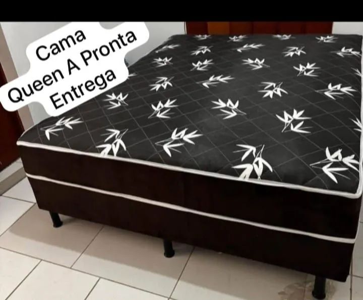 Cama Queen a pronta entrega 
