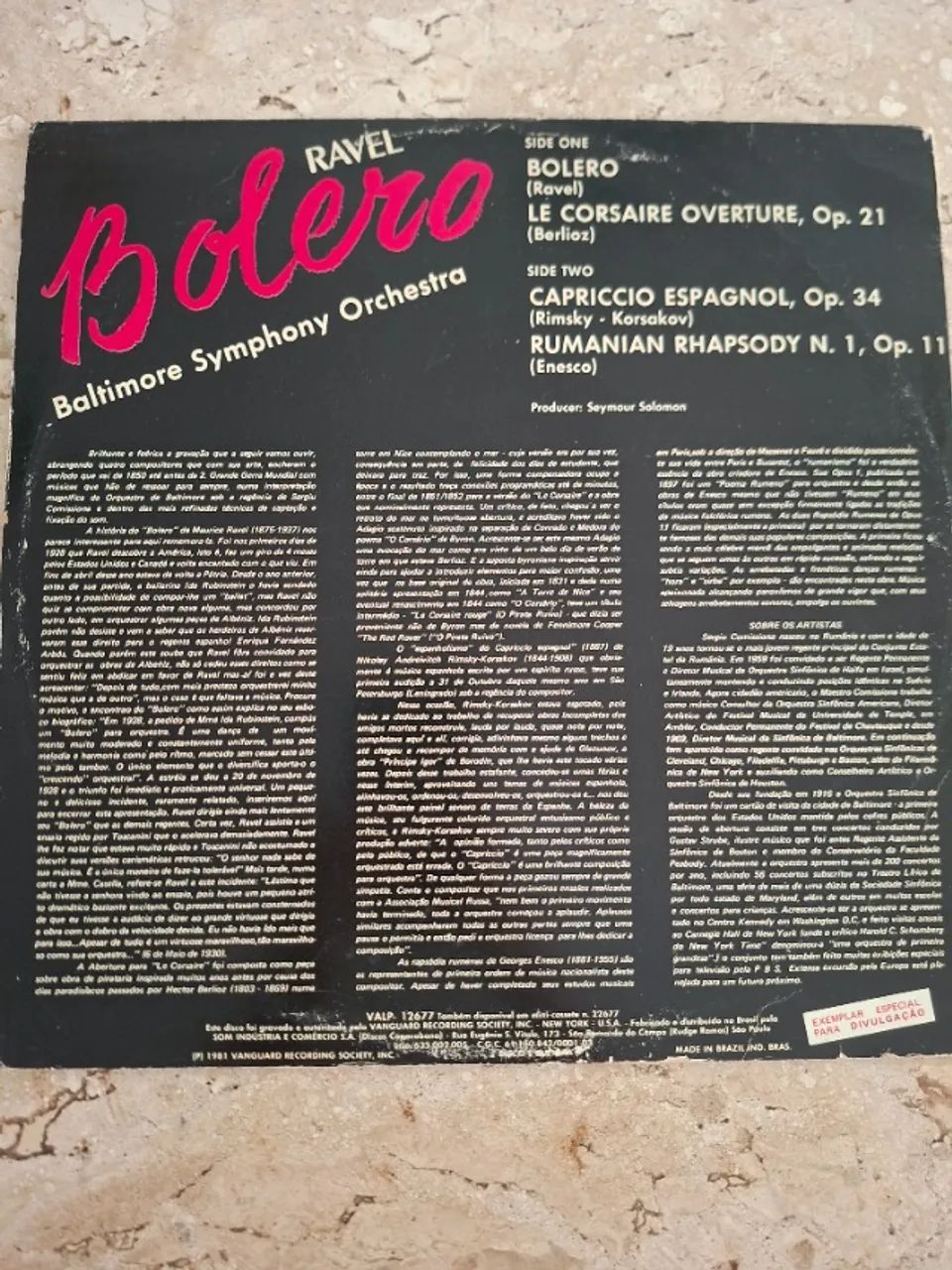 Disco Bolero Ravel - Foto 2