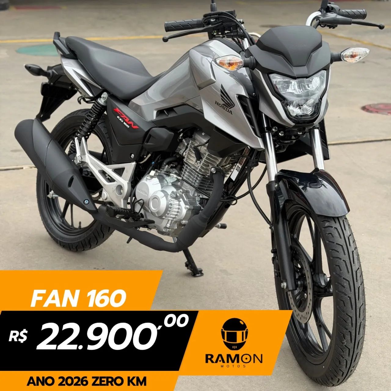 Fan 160 zero KM
