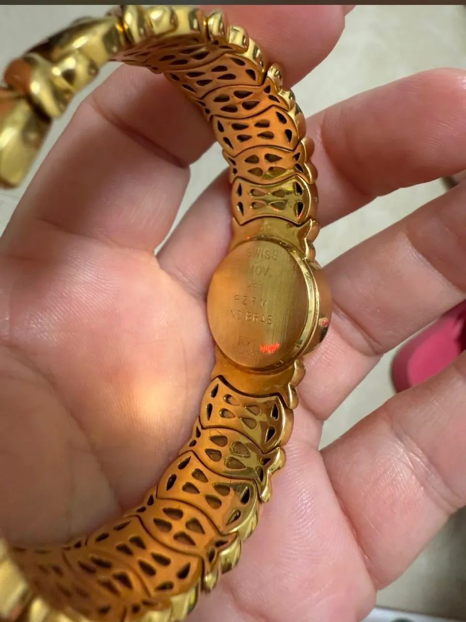 Relógio de ouro 65g 18k procedência garantia eterna - Foto 3