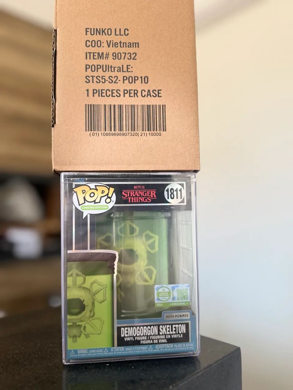 Pop! Demogorgon Skeleton with Pop! Protector