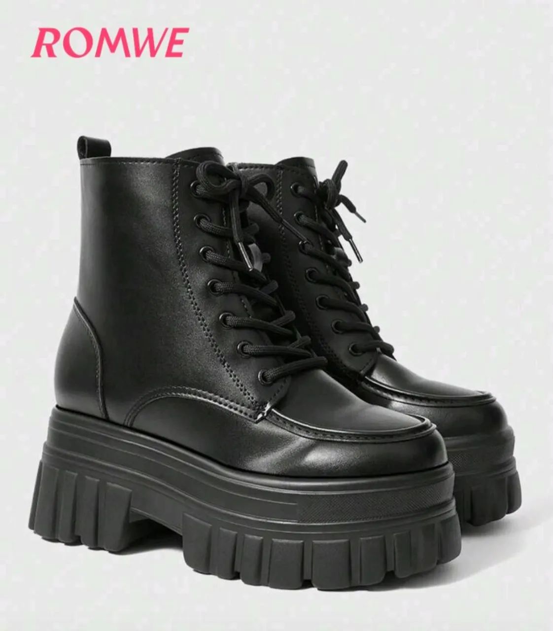 BOTA ROMWE PLATAFORMA 