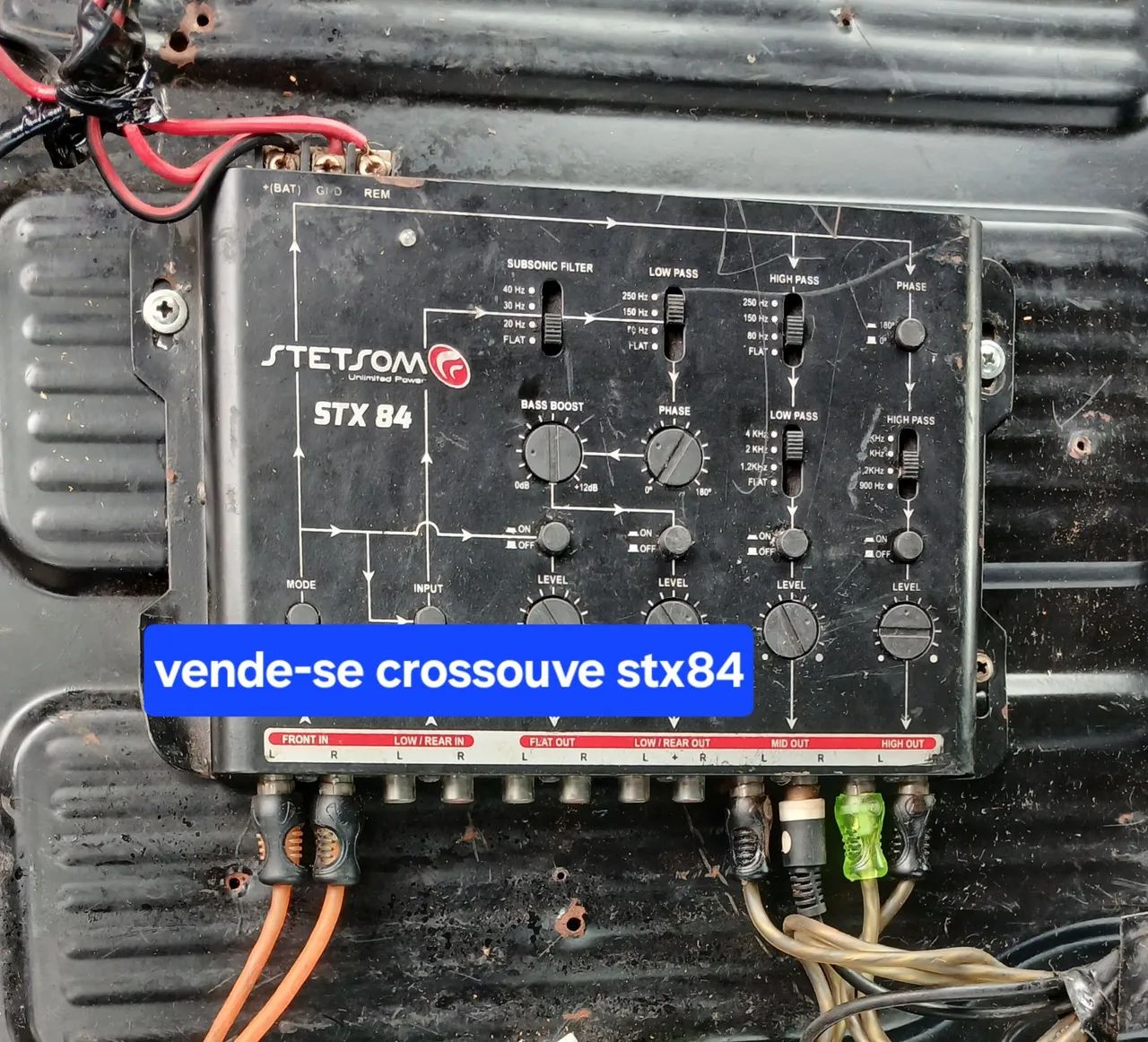 Crossouve e cabos rca