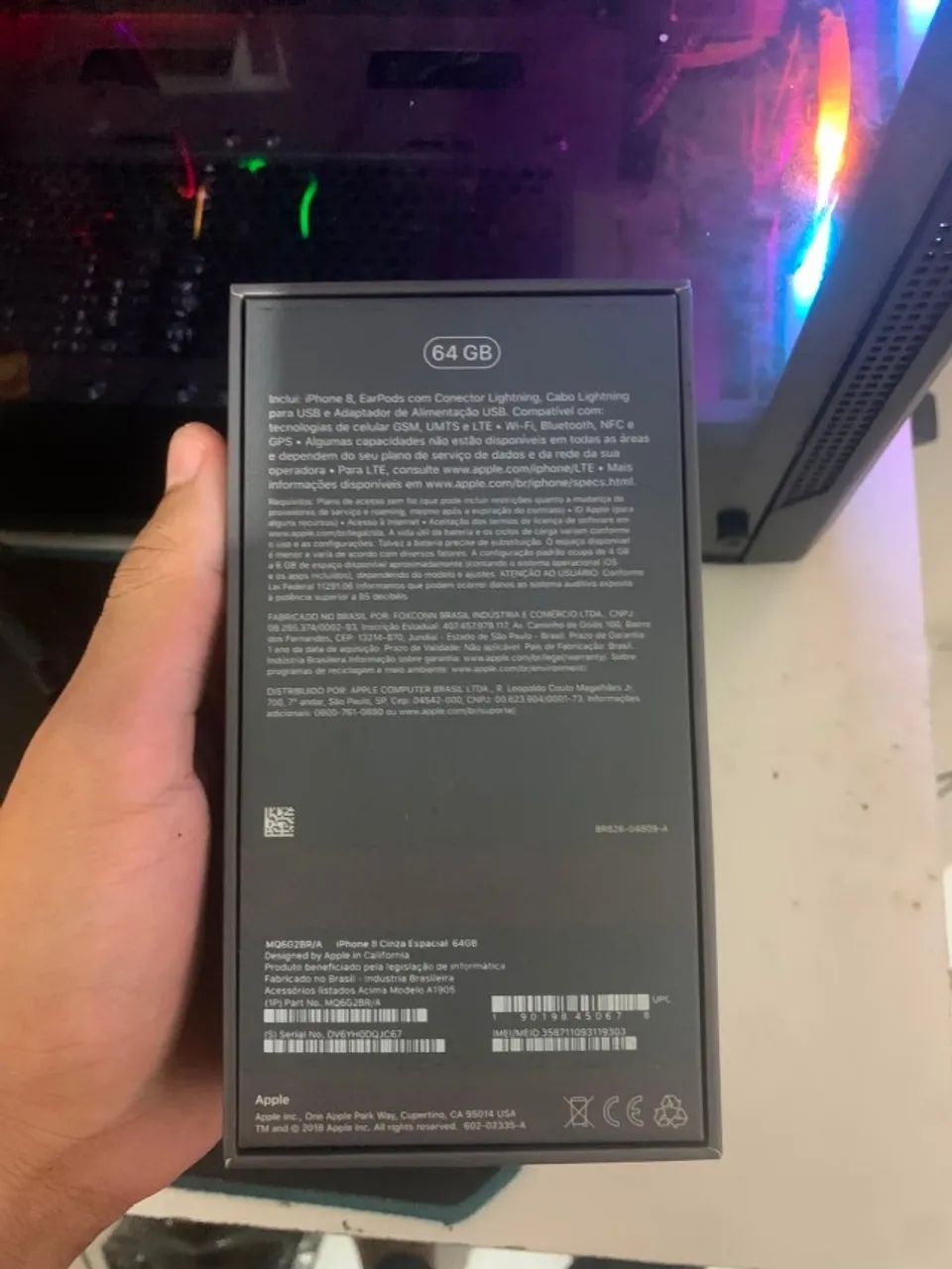 iphone 8 com caixa  - Foto 3
