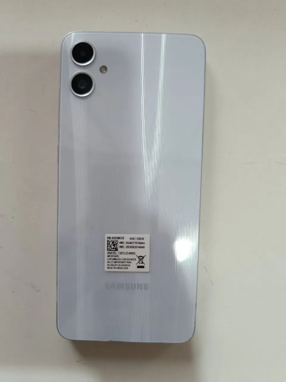 A05 Usado funcionando 100% - 128gb e memoria + 4gb de ram - Foto 2
