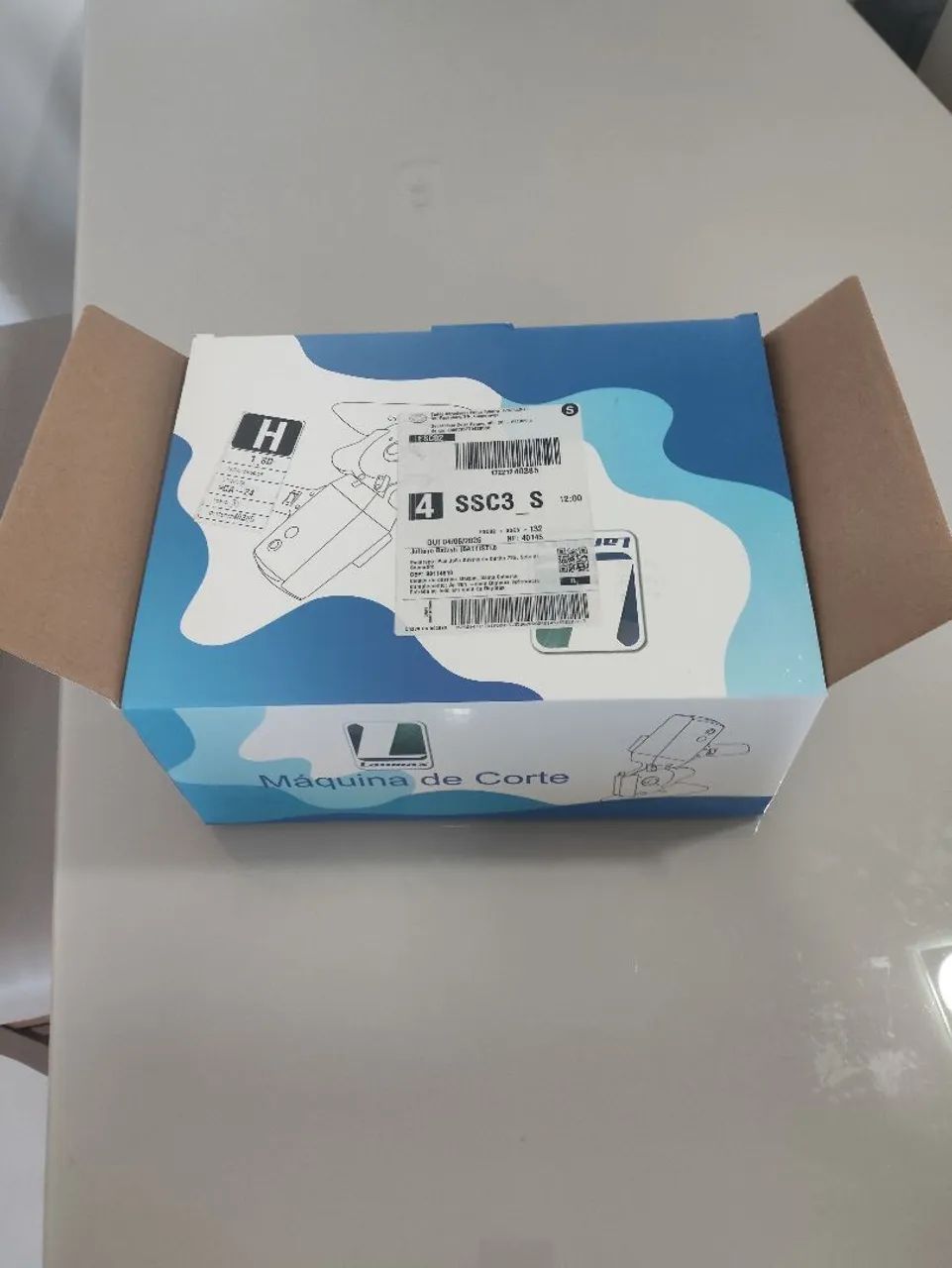 Máquina De Cortar Tecidos 4 Polegadas Rc-100 Lanmax 250w - Foto 4
