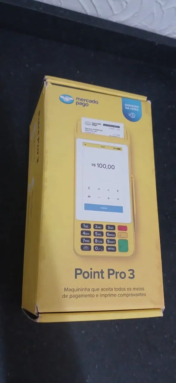 Maquininha Mercado Pago Point 3 Pro