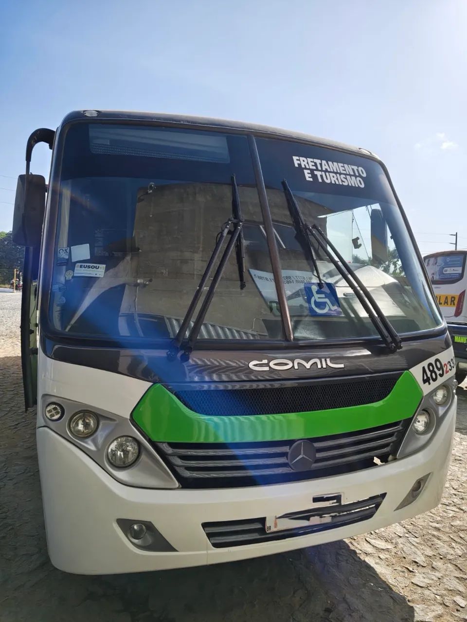 Micro ônibus rodoviário com ar 2019 - Foto 2