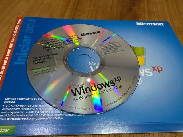 Windows XP Professional SP2 OEM Brasil 32 Bits - Periféricos e