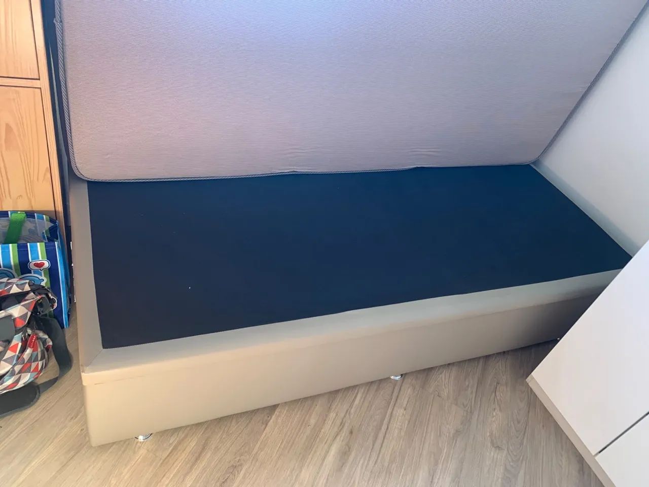 Cama box com baú + Colchão  - Foto 4