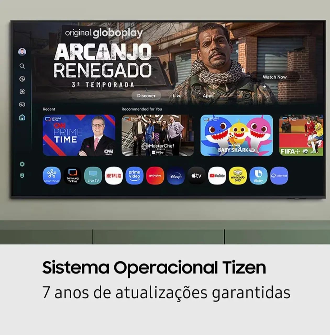 Tv Samsung 65 Polegadas Nova Lacrada com Garantia e NF  - Foto 3