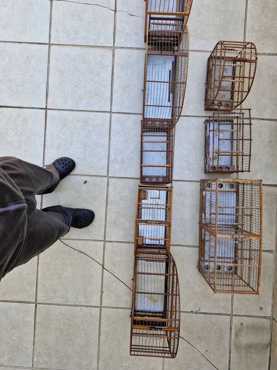 VENDO URGENTE LOTE DE 08 GAIOLAS  - Foto 2