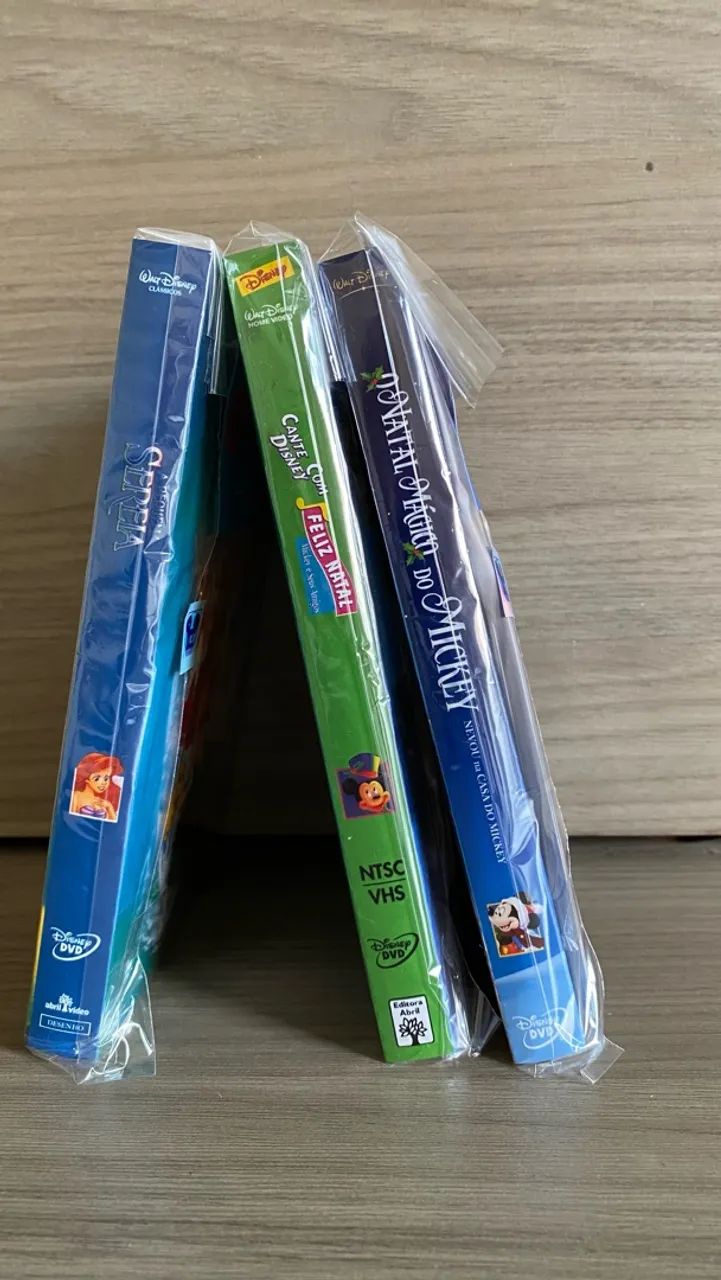 Dvds disney a pequena sereia, Mickey e cante com disney  - Foto 2