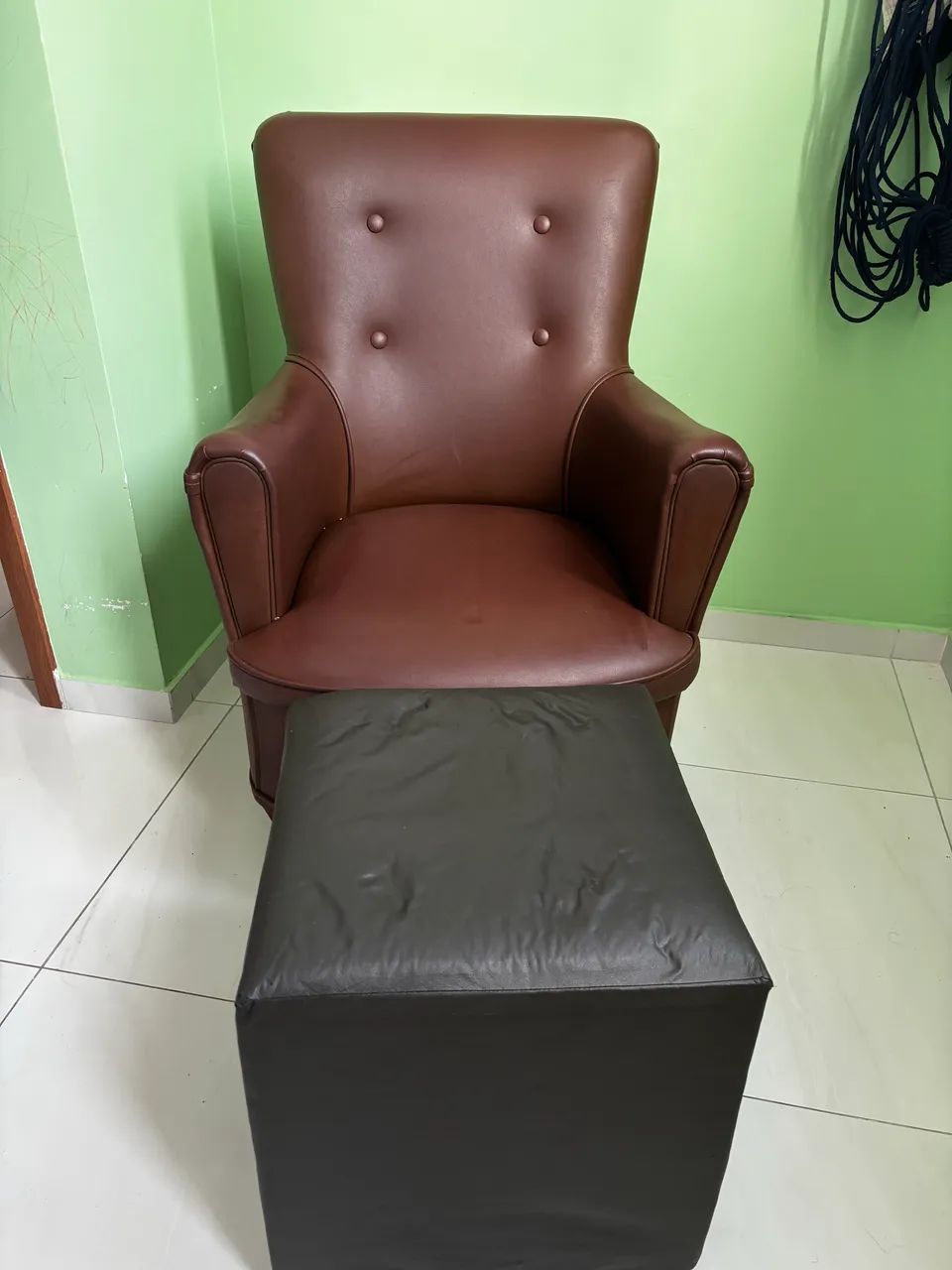 Poltrona e puff  - Foto 2