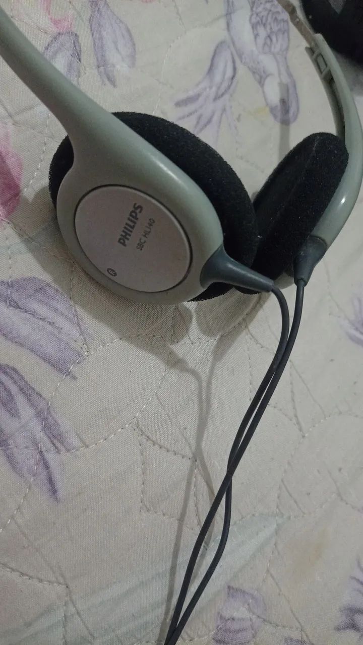 Fone Philips SBC HLI40 cabo 