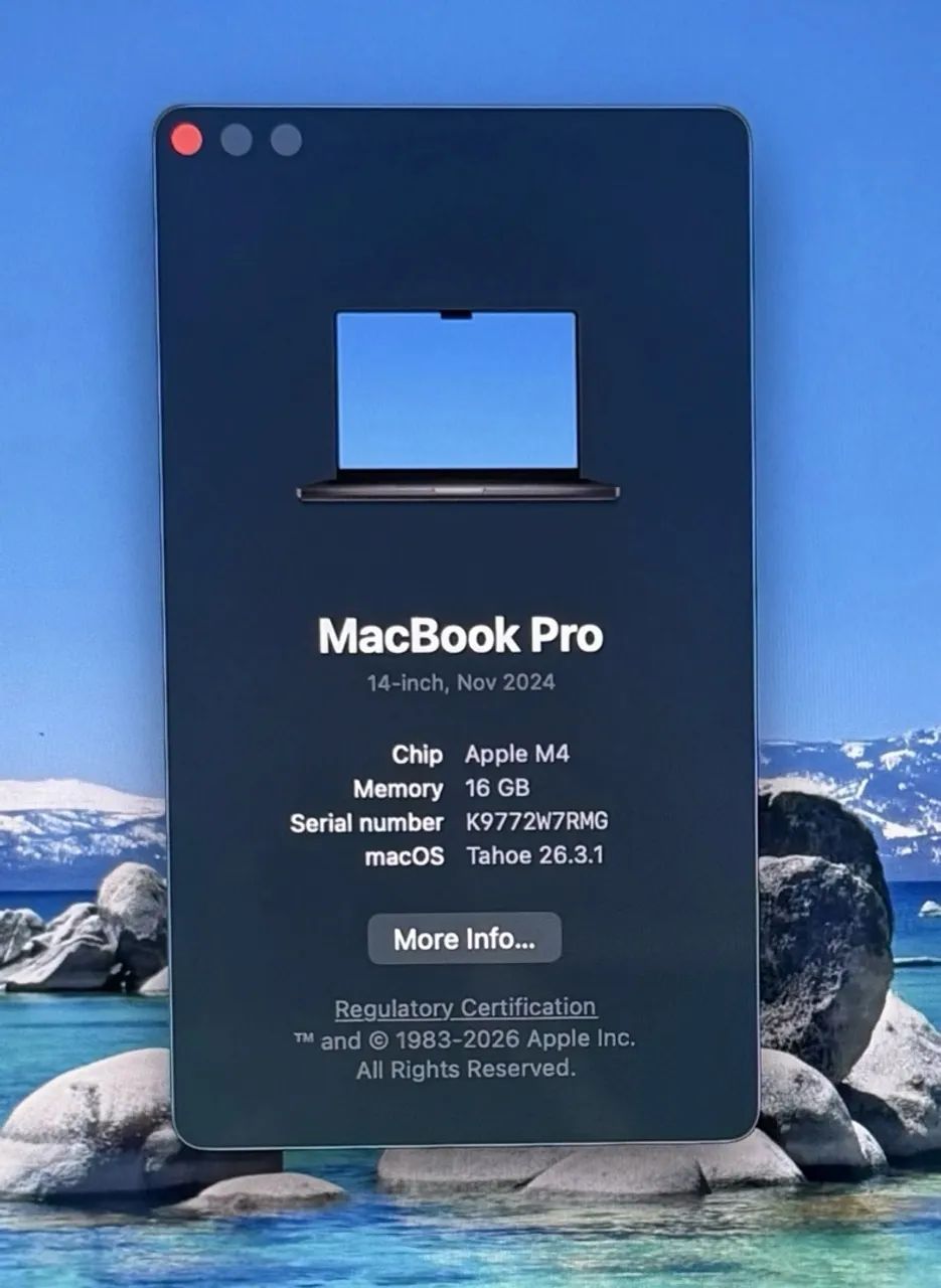 MacBook Pro M4 16gb 512gb - Foto 5