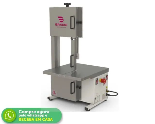 Serra Fita de Carnes Braesi Inox
