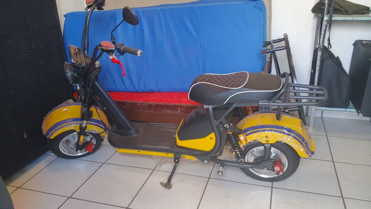 Scooter Elétrica 2000W Nova Só 100km  - Foto 2