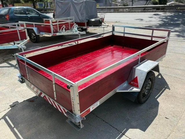 Carretinha 2,50x1,40 - À PRONTA ENTREGA - GALVANIZADA  - Foto 2