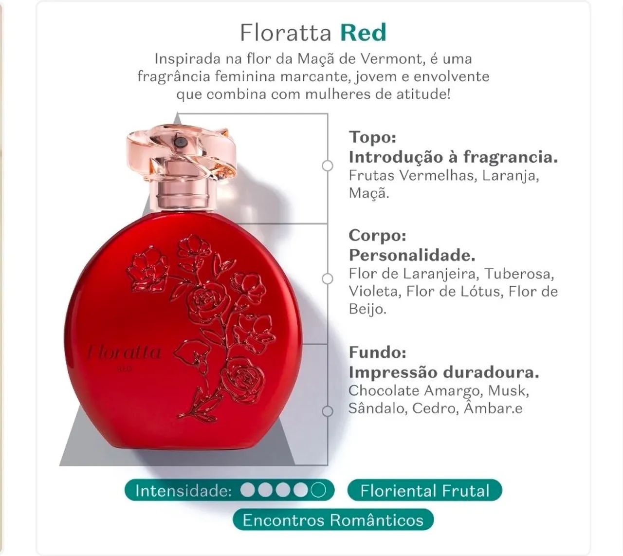 Floração Red Boticário  - Foto 2