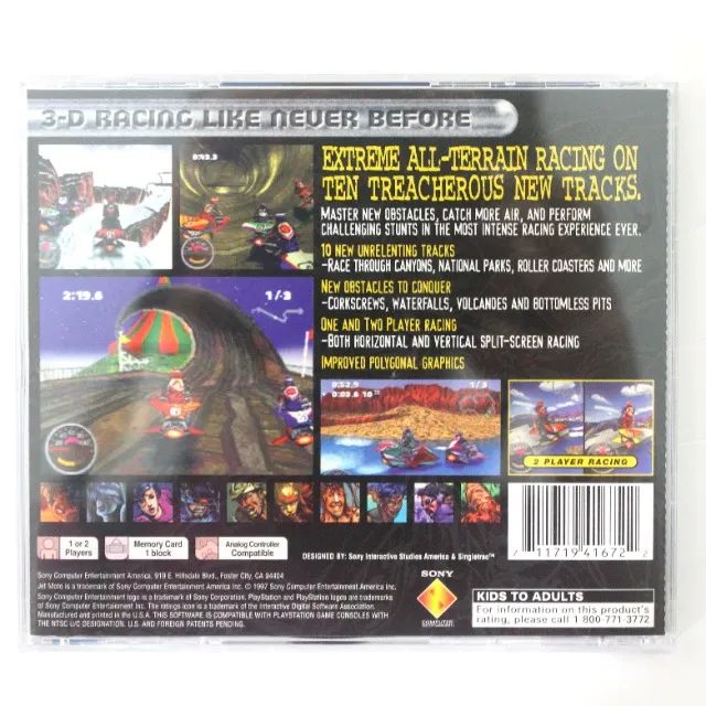 Jet Moto 2 para PlayStation original e completo, em perfeito estado de conservação - Foto 3