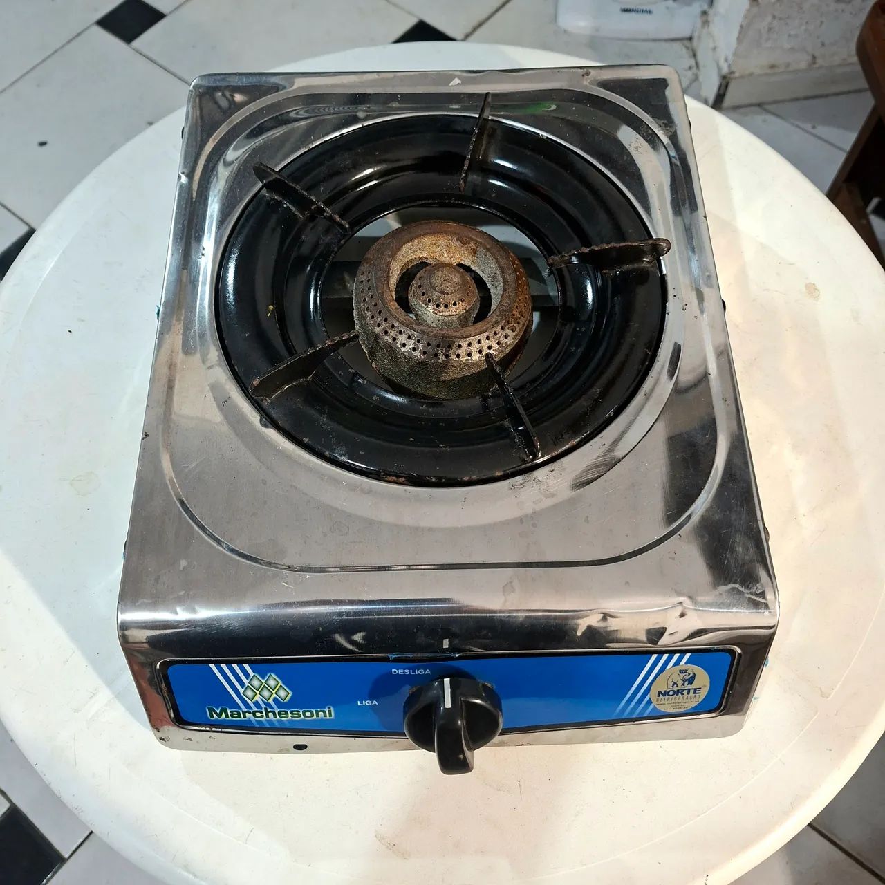 Fogão de 1 Boca, Em Perfeito Estado! - Foto 5