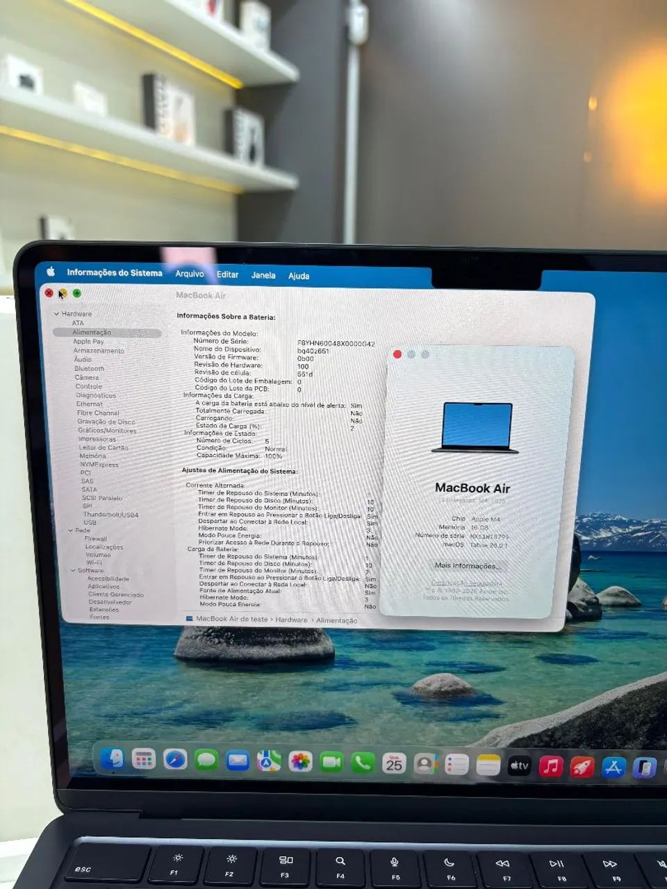 Macbook Air M4 Seminovo Com Garantia 2027 - Foto 4