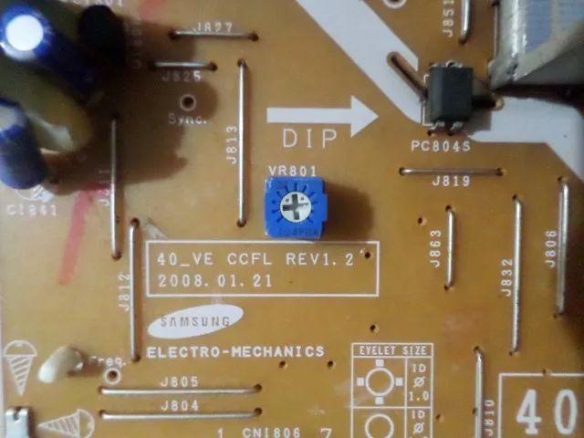 Placa De Fonte Samsung Defeito - Foto 5