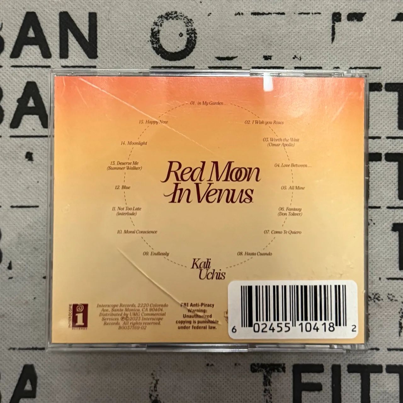 CD AUTOGRAFADO Kali Uchis - Red Moon in Venus (USADO) - Foto 2