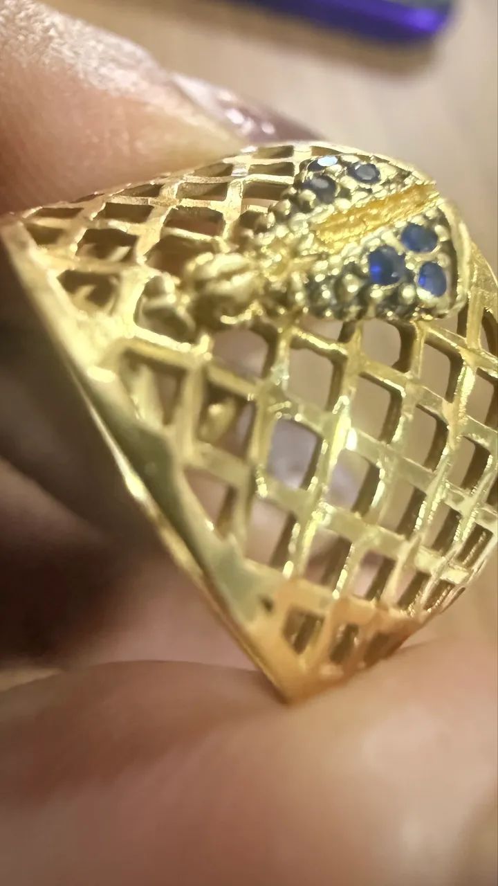Vendo anel ouro 18k - Foto 2
