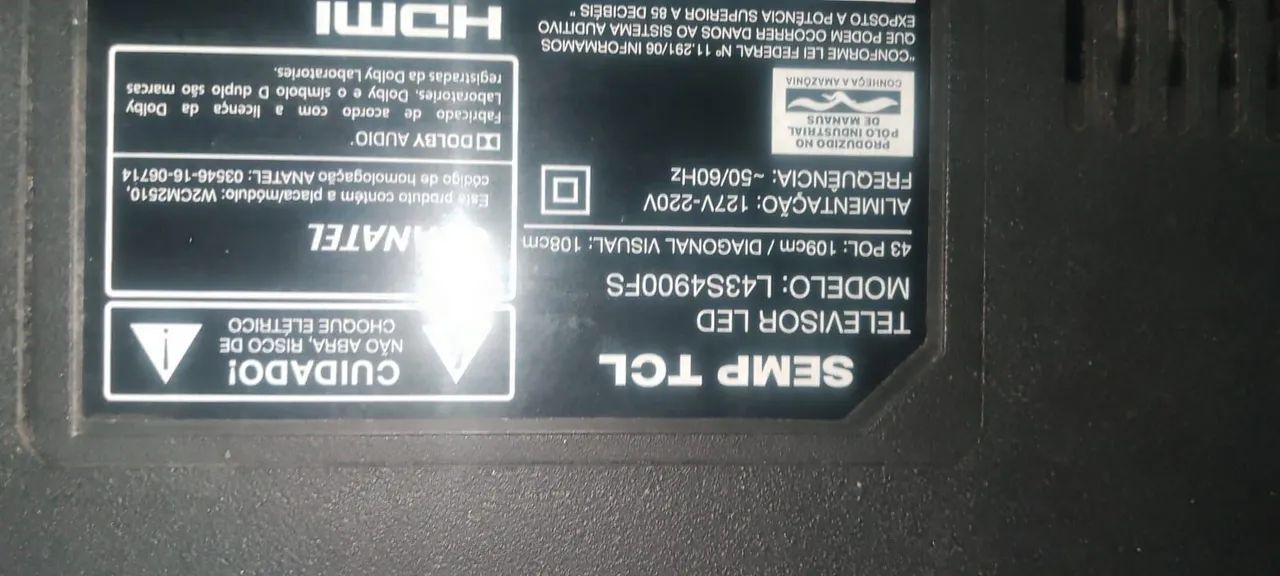 Três TVs prá aproveitar peças 