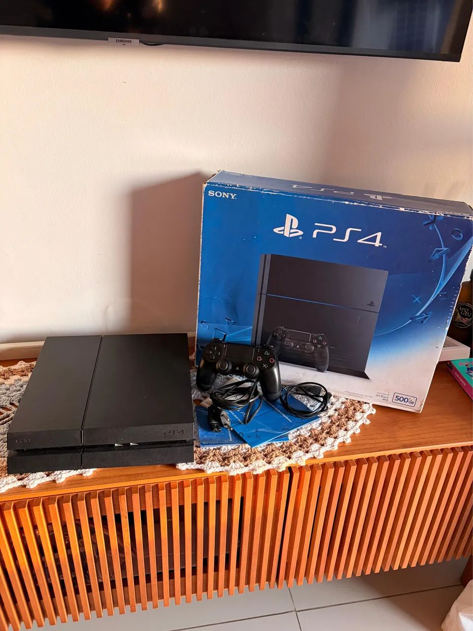 ps4 em excelente estado 
