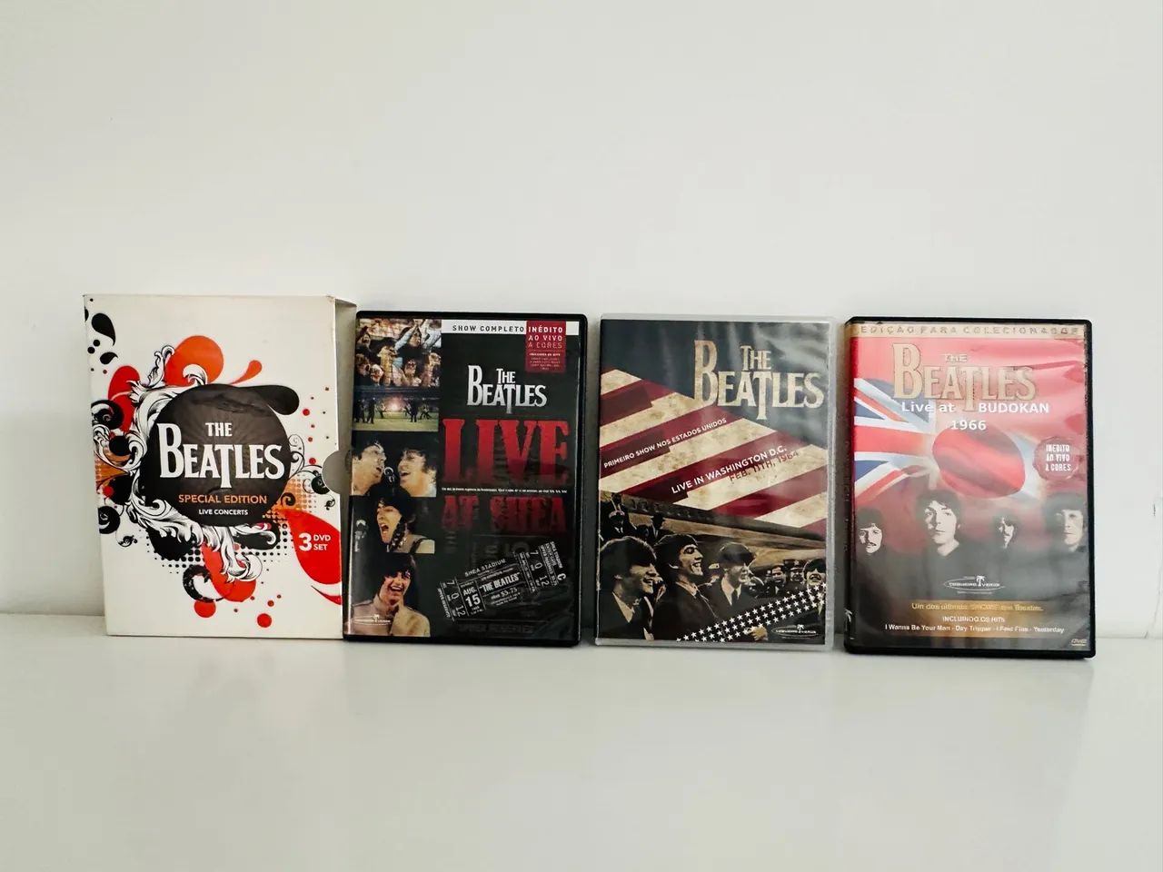 DVD Box The Beatles 3 shows incríveis. - CDs, DVDs etc - Santo