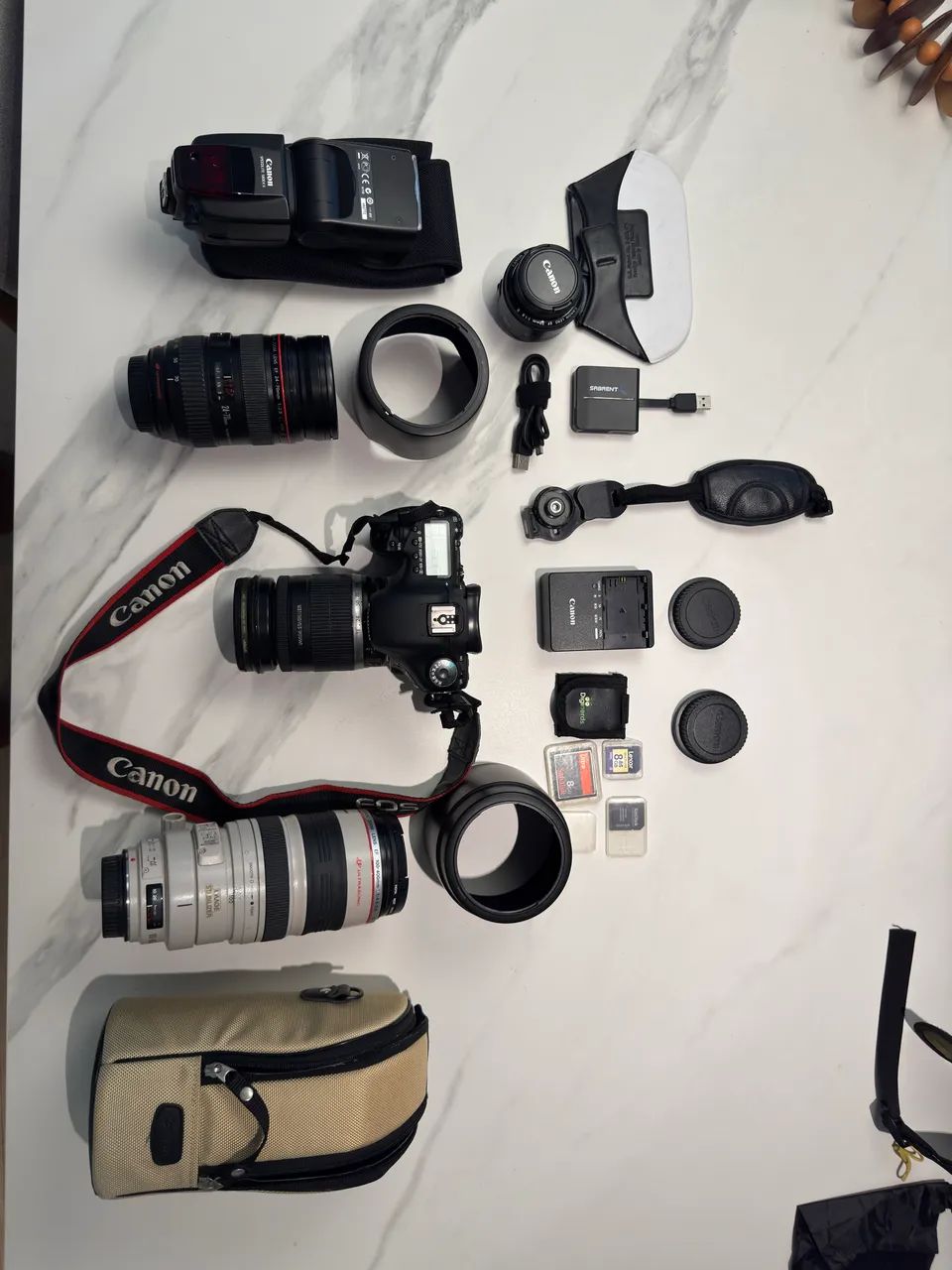 Camera, lentes e acessórios 