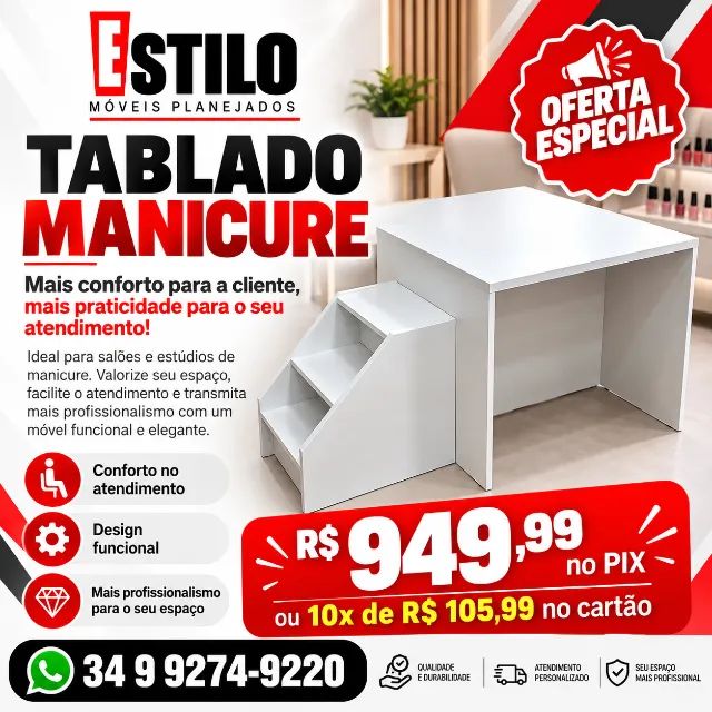 Tablado de Manicure