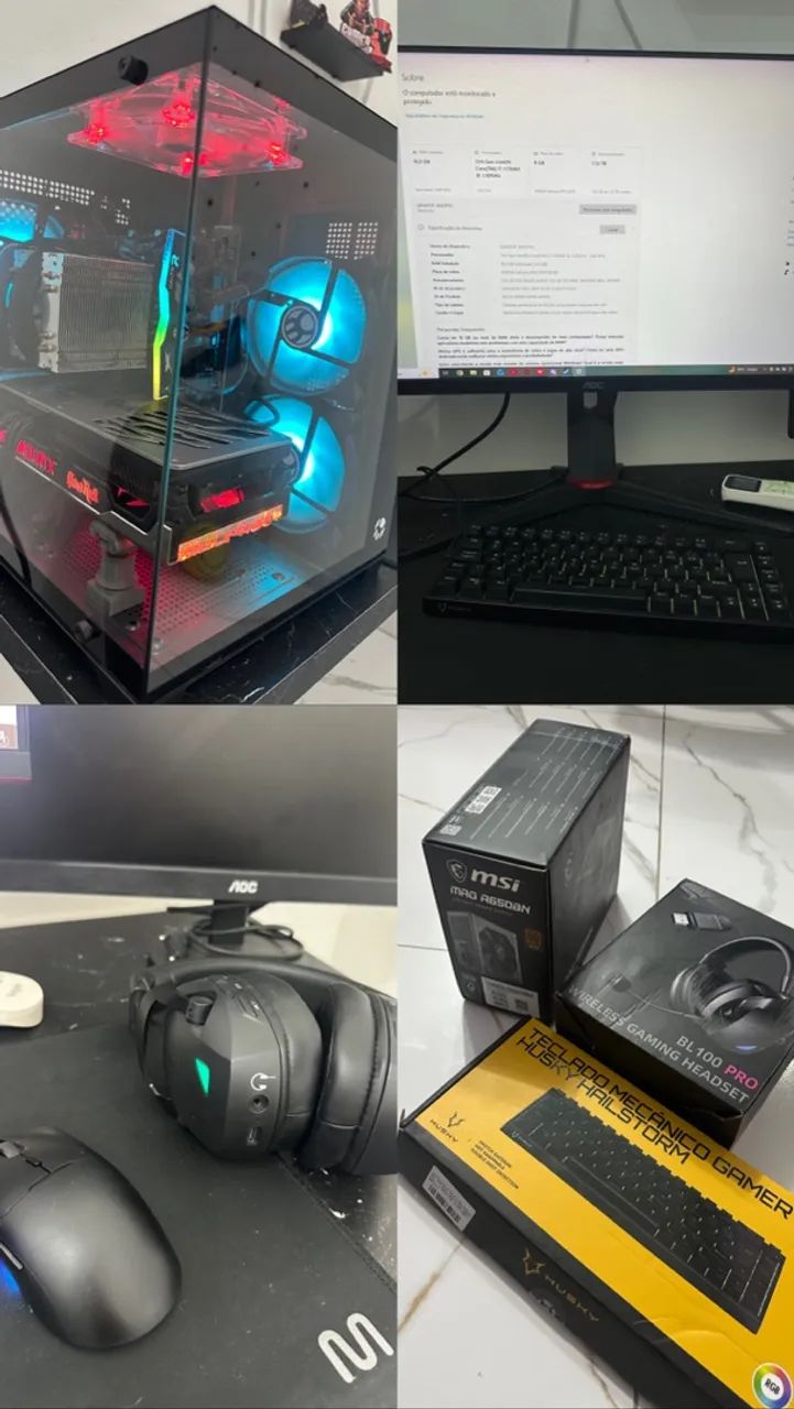 PC gamer completo Roda TUDO! - Foto 5