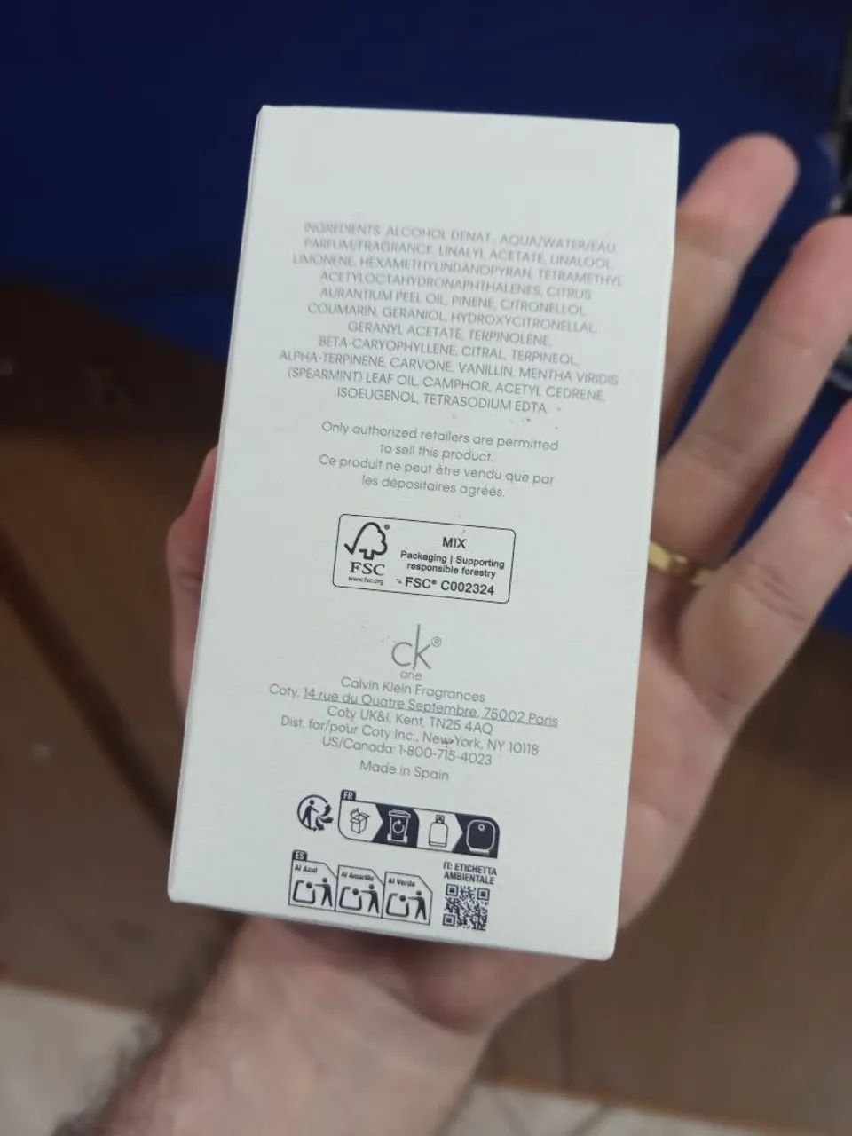 Perfume masculino Calvin Klein one original  - Foto 3