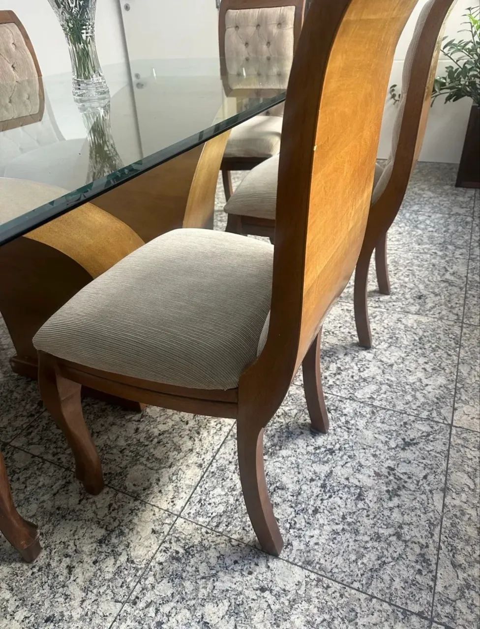 Mesa jantar com cadeiras captonafas.  - Foto 2